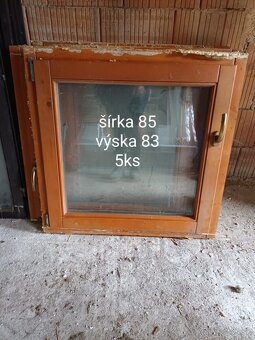 Predam plastove a drevene okna použité - 3