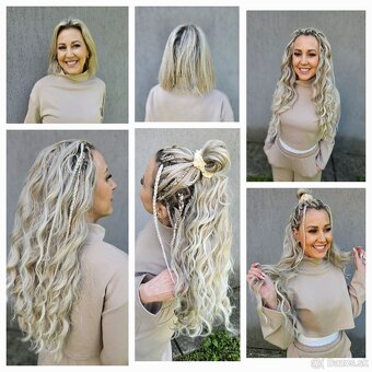 Zapletanie copikov,afro copiky,predlžovanie kanekalonom - 3