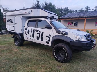 Toyota Hilux camper offroad obytné obytná nástavba - 3