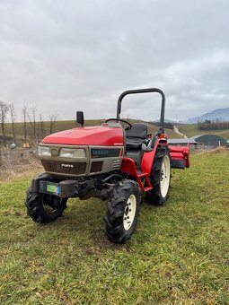 japonský malotraktor YANMAR F210 s rotavátorom - 3