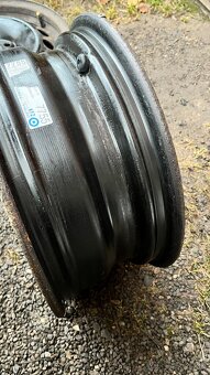 5x112 r15 Plechové disky vw group - 3
