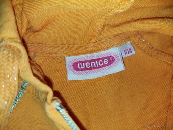 dievčenská mikina (104 cm) - 3