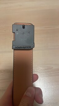 Louis Vuitton opasok – čierny, koža - 3