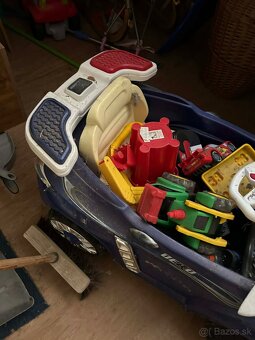 Detské elektrické autíčko + hračky ZDARMA - 3