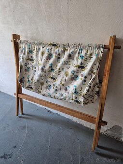 Retro drevena postielka - 3