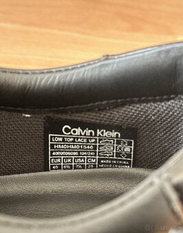 Čierne sneakersy Calvin Klein - 3