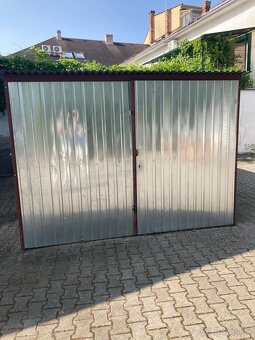 Plechová garáž 3x6 m - 3