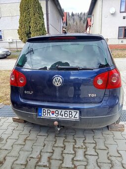 Volkswagen golf 5, 1.9.TDI, r.v. 2008 - 3