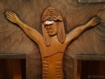 Soška Kristus Krucifix oltář Kalvárie  (1025K) - 3