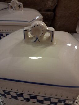 Starožitne porcelánové nádobky na pochutiny - 3
