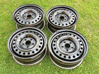 Plechové disky R16 5x114,3 + puklice - 3