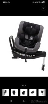 Detska autosedacka ZOPA Voyager 360 Foggy Grey - 3