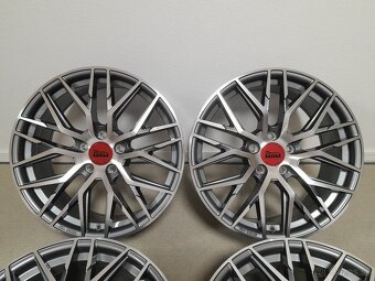 Alu disky R18 5x112 Et45 8J MAM RS4 PFP Seat Audi Vw Škoda - 3