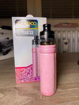 Voopoo Drag S2 – ružový + 200 ml, bez nikotínu - 3