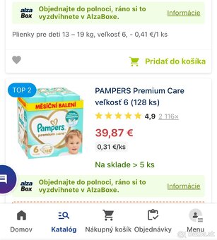 Pampers premium care 128 ks - 3