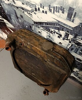 Gaz 69 - chladič - 50. léta - RARITA  - 3