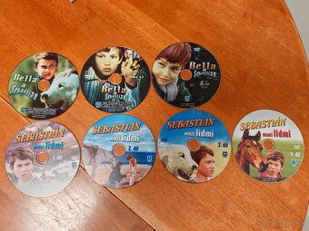 Predám DVD série : Monk, Bella a Sebastian, Príroda - 3