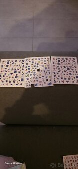 Gél laky, UV lampa, a nalepky - 3