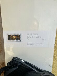 Burton Custom X 164cm - komplet - 3