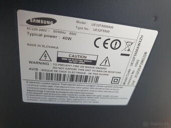 Predam Samsung Tv UE32F5500 - 3