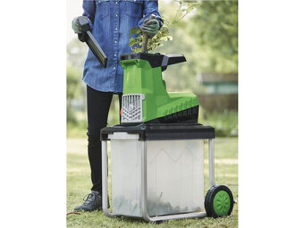 Vykonny zahradny drvič/ mulčovač 2800Watt ✅ ✅ ✅ - 3