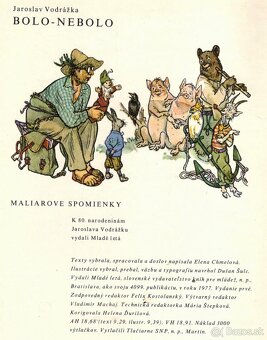 Jaroslav Vodrážka--BOLO-NEBOLO--1977--Maliarové spomienky--2 - 3