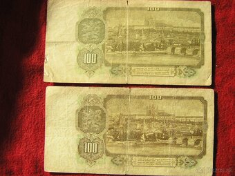 ČESKOSLOVENSKÉ BANKOVKY: 1953 neperforované - 3