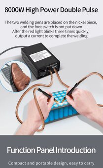 Bodová zváračka litiových batérií - 3