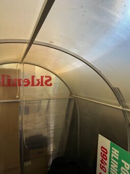 Sklenník z polykarbonátu 1,8 x 1,8m - 3