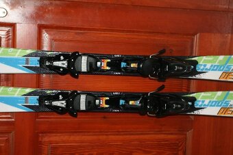 lyže fischer 130 cm , drevene jadro - 3