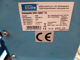 Hydraulická štiepačka - 3