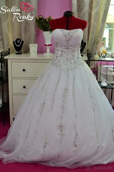 Predám šťastné svadobné šaty - 3