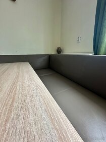 Jedalensky kut - kuchynska lavica so stolom - 3