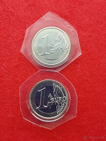 Malta 1€ mince, obehový vzor - 3