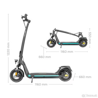 Nová elektrokolobežka Joyor C10 - 45 km/h - 3