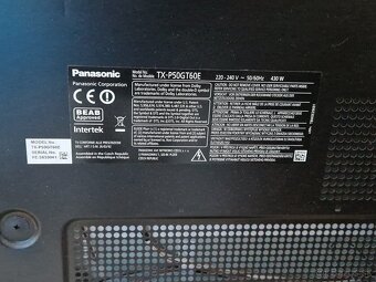 Panasonic plazma full hd 127 cm uhlopriečka - 3