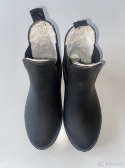 Horse - Cierne zateplene gumaky velkost 32 (19 cm) - 3