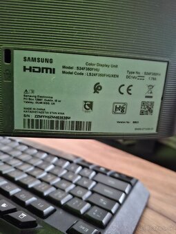Samsund 24" Full Hd monitor - 3