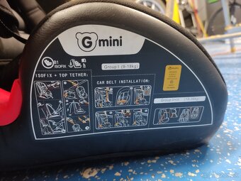 G-MINI Autosedačka Tutus 123 IsoFix - 3
