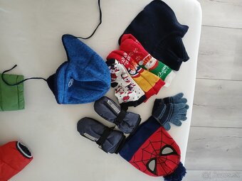 Balík zimného oblečenia chlapec veľkosť 92 - 12 kusov - 3