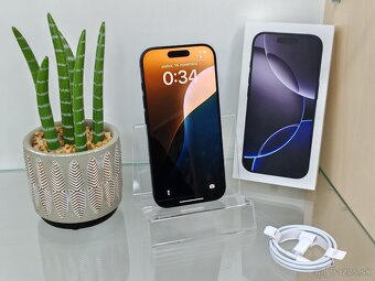 Apple iPhone 16 Pro 128GB Black Titanium | ZÁNOVNÝ - 3