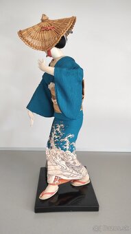 Japonská bábika Sado Okesa - 3