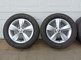 Originálne ALU disky Škoda, VW, Seat 5x112 R16 ET43 - 3