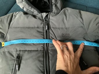 Páperová extra teplá zimná vetrovka bunda 86 Hugo Boss - 3
