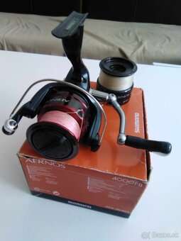 Predám naviják SHIMANO AERNOS 4000 FD - 3