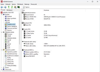 PREDÁM HERNÝ PC - R5 5600X, RTX 2070 SUPER 8GB,32GB DDR4,SSD - 3