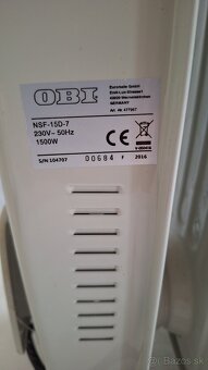 Olejový elektrický radiátor - 3