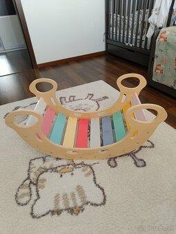 Montessori hojdačka 5in1 s doskou 2in1 značka eliNeli - 3