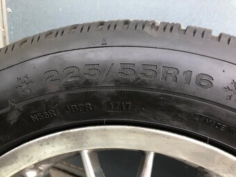 BMW e39 zimna sada 225/55 R16 pneu na elektronoch - 3