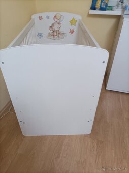 Detská postieľka s madracom a navleckou na madrac - 3